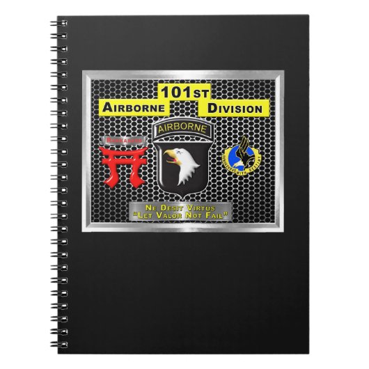 101. Luftlandedivision Notizblock (Vorderseite)