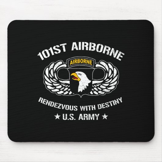 101. Luftlandedivision Rendezvous mit dem Schicksa Mousepad (Vorne)