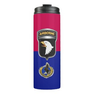 101. Luftlandedivision Screaming Eagles Patch Thermosbecher