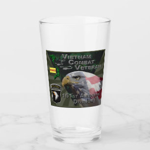 101. Luftlandedivision Vietnam Kampf Veteran Glas