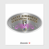 101. MAMA der Im Flugzeug Abteilung Aufkleber (Blatt)