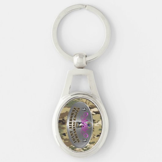 101. Mama der Im Flugzeug Abteilung Schlüsselanhänger (Vorderseite)