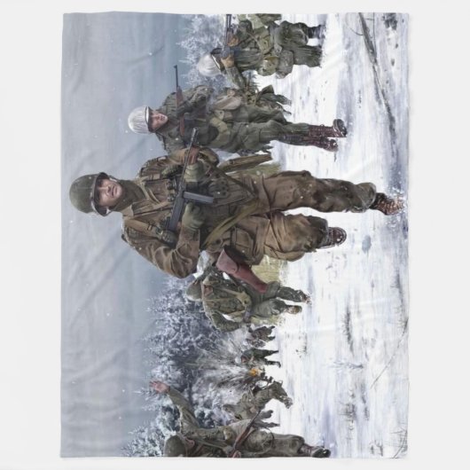 101. PARATROOPER 2 FLEECEDECKE (Vorderseite)