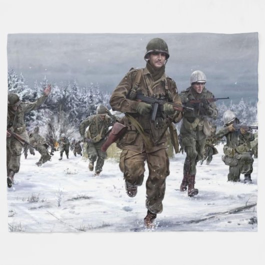 101. PARATROOPER 2 FLEECEDECKE (Vorderseite (Horizontal))