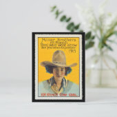 101 Ranch-Cowgirl-Plakat-Briefmarke, #1, Postkarte (Stehend Vorderseite)