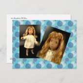 101 Sasha Silk Dress Postkarte (Vorne/Hinten)