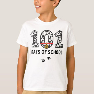 101 Schultage Dalmatiner Hund Funny T - Shirt