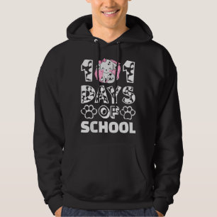 101 Schultage Süßer Dalmatiner Hund 100 Tage Sma Hoodie