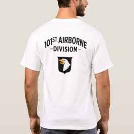 101. T - Shirt für Im Flugzeug Division (Front+Bac