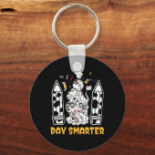 101 Tage Dalmatiner in der Schule 100 Tage Kinde Schlüsselanhänger (Vorderseite)