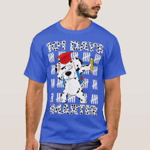 101 Tage Dalmatiner in der Schule 100 Tage schlaue T-Shirt