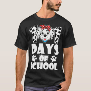 101 Tage Dalmatiner in der Schule 100 Tage schlaue T-Shirt