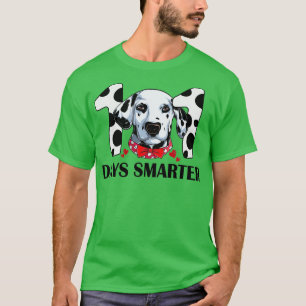 101 Tage Dalmatiner in der Schule 100 Tage schlaue T-Shirt