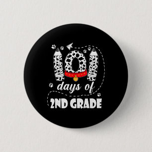 101 Tage in der 2. Klasse 100 Tage Schulkinder Leh Button