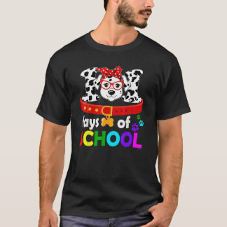 101 Tage klüger Hund 100 Tage Schullehrer Ki T-Shirt