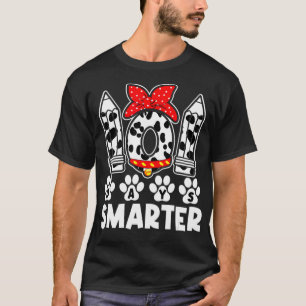 101 Tage kluger Hund Lover glücklich 100. Tag Scho T-Shirt