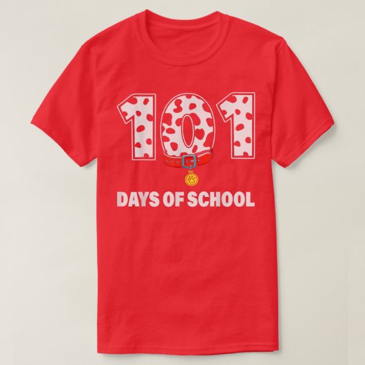 101 Tage Schlaueres Shirt - Dalmatinallehrer Kinde (Design vorne)