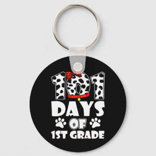 101 Tage Schule 1. Klasse Hund 100 Tage Smarter St Schlüsselanhänger