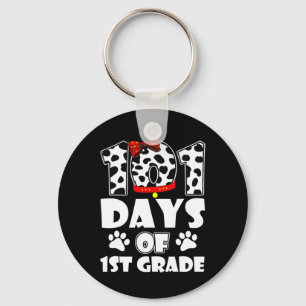 101 Tage Schule 1. Klasse Hund 100 Tage Smarter St Schlüsselanhänger