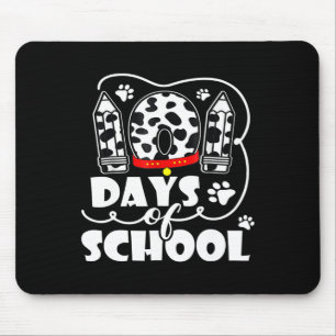 101 Tage Schule Niedlich Hund 100 Tage Smarterer S Mousepad