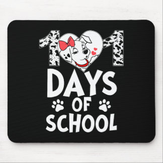101 Tage Schule Niedlich Hund Happy 100 Tage Lehre Mousepad
