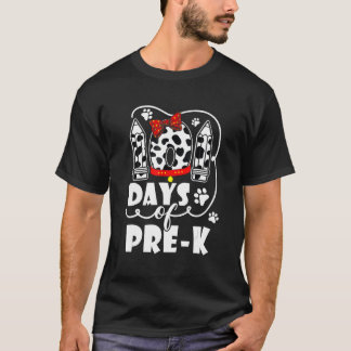 101 Tage Schulhund Vorschule 100 Tage schlauerer S T-Shirt