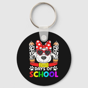 101 Tage Schullehrer Student 100 Tage Smarte Schlüsselanhänger