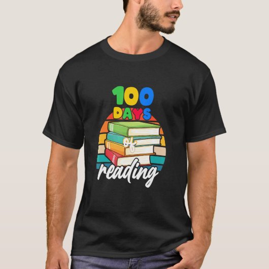 101 Tage Schullektüre Schüler Lehrer T-Shirt (Vorderseite)