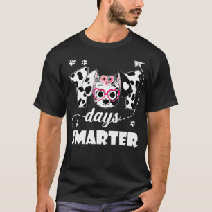 101 Tage Smarterer Dalmatiner Dog School Lehrer St T-Shirt