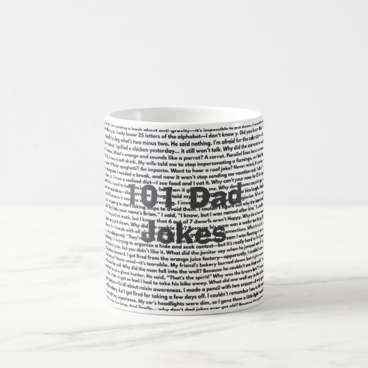 101 Vater Jokes , Funny Vater Kaffeetasse (Mittel)