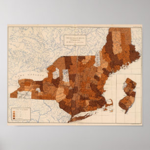 101 Verbrauch NY, NJ, Neu-England Poster