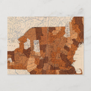 101 Verbrauch NY, NJ, New England Postkarte