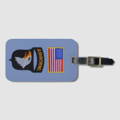 101st ABN im Flugzeug Abteilung, die Gepäckanhänger (Vorderseite (Horizontal))