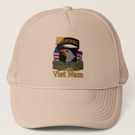 101st ABN im Flugzeug Truckerkappe (Vorderseite)