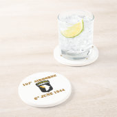 101st Airborne D-Day Normandy Getränkeuntersetzer (Seite)