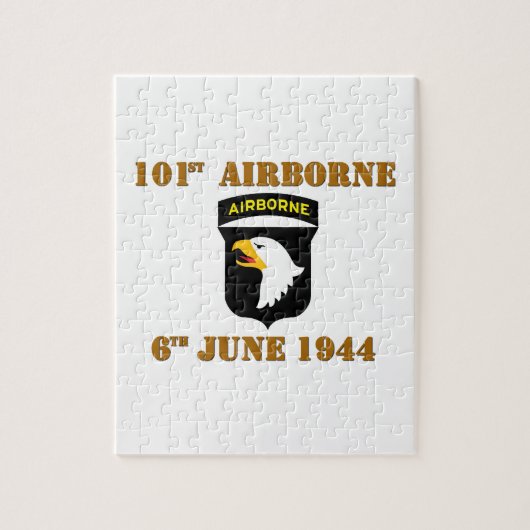 101st Airborne D-Day Normandy Puzzle (Vertikal)