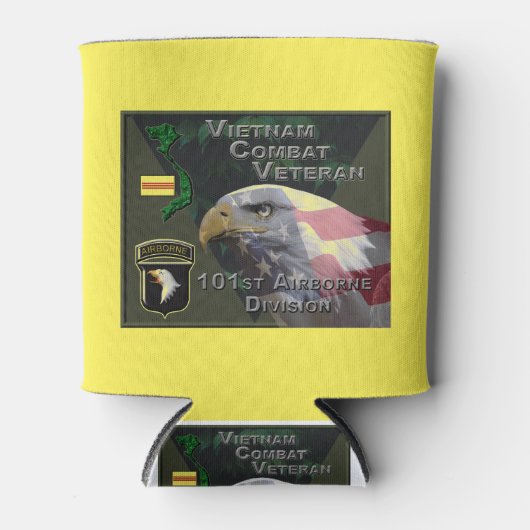 101st Airborne Div Vietnam Veteran Dosenkühler (Vorderseite)