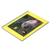 101st Airborne Div Vietnam Veteran Notizblock (Linke Seite)