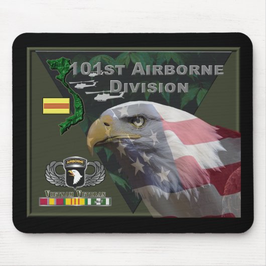 101st Airborne Division Vietnam Veteran Mousepad (Vorne)