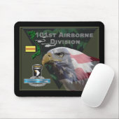101st Airborne Division Vietnam Veteran Mousepad (Mit Mouse)