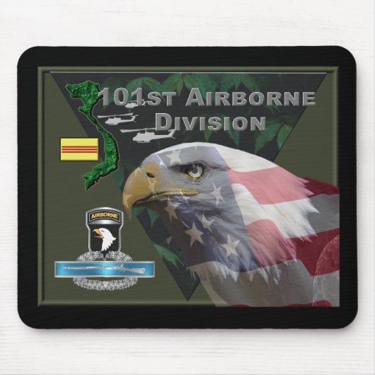 101st Airborne Division Vietnam Veteran Mousepad (Vorne)