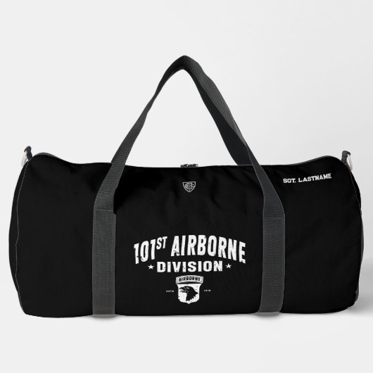 101st Airborne "Screaming Eagles" Division Custom Duffle Bag (Vorderseite)