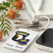 101st Im Flugzeug 502. Infanterie Schlüsselanhänger (Vorderseite rechts)