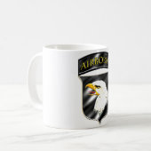101st Im Flugzeug Abteilung Kaffeetasse (Vorderseite Links)