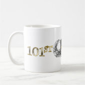 101st Im Flugzeug Abteilung Kaffeetasse (Links)