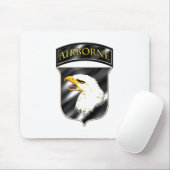101st Im Flugzeug Abteilung Mousepad (Mit Mouse)