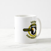 101ST IM FLUGZEUG ABTEILUNG "SCHREIENDE ADLER " KAFFEETASSE (VorderseiteRechts)