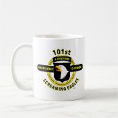 101ST IM FLUGZEUG ABTEILUNG "SCHREIENDE ADLER " KAFFEETASSE (Links)