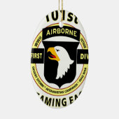 101ST IM FLUGZEUG ABTEILUNG "SCHREIENDE ADLER " KERAMIKORNAMENT (Rechts)