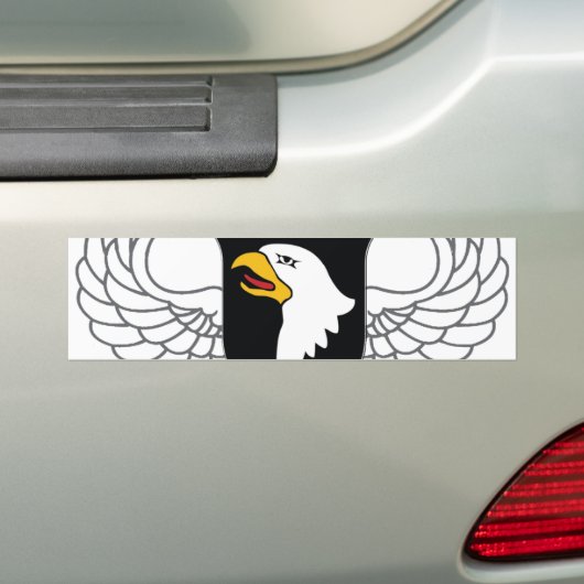 101st Im Flugzeug Abteilung "schreiender Eagles " Autoaufkleber (Auf Auto)